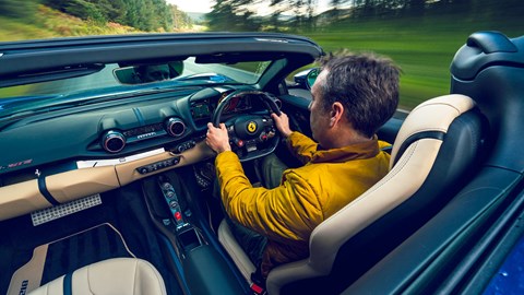 Ferrari 812 GTS (2021) review: drop-top V12 vs winter