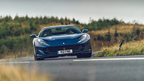 Ferrari 812 GTS (2021) review: drop-top V12 vs winter