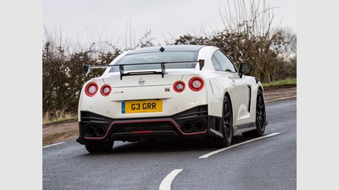 2022 Nissan GT-R Nismo rear cornering