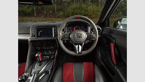2022 Nissan GT-R Nismo dash