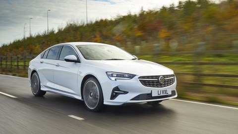 2021 Vauxhall Insignia - front tracking