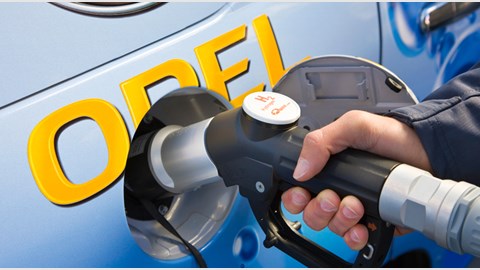 GM HydroGen 4 green car