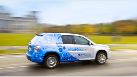 GM HydroGen 4 green car