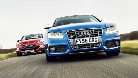 Peugeot RCZ-R vs Audi S5
