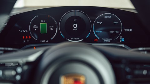 Taycan Cross Turismo - clocks