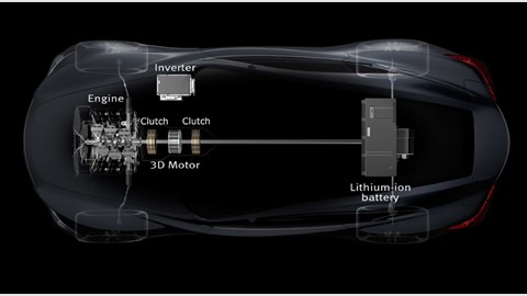 Essence is first Infiniti with new hybrid powertrain. Strip away the bi-turbos, and this is what you'll see in essence (ahem) on the 2010 M saloon