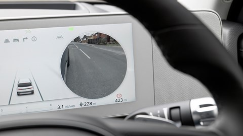 Blindspot monitors in instrument binnacle