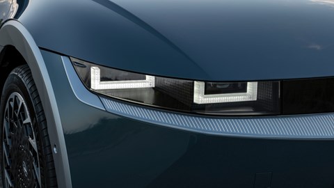 Pixel design motif everywhere on Hyundai Ioniq 5