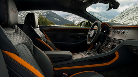 Bentley Continental GT Speed plug-in hybrid - interior from passenger seat