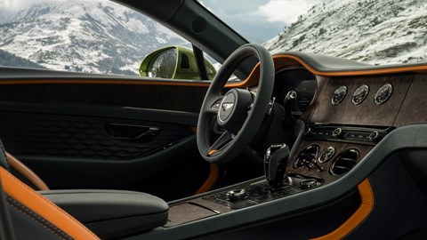 Bentley Continental GT Speed plug-in hybrid - interior, steering wheel