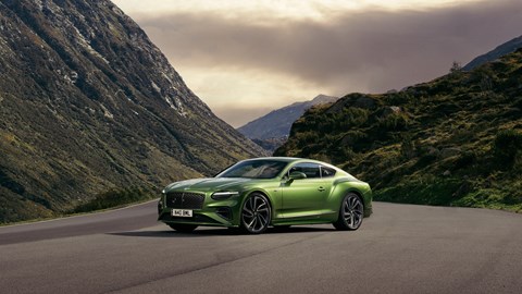 Bentley Continental GT Speed plug-in hybrid - front, green