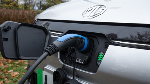 MG 5 estate - charge port