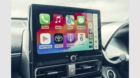 Yaris Cross infotainment