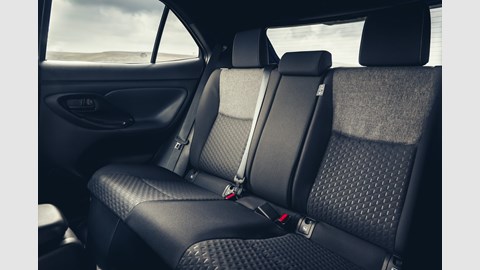 Yaris Cross rear seats