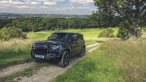 Land Rover Defender V8 video review: review: excess, exacerbated
