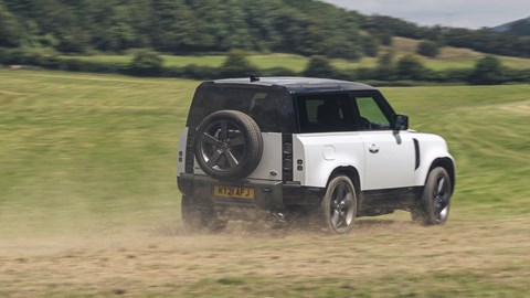 Land Rover Defender V8 video review: review: excess, exacerbated
