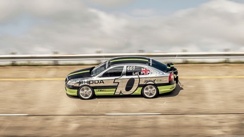 Skoda Octavia vRS Bonneville review: land speed record car driven