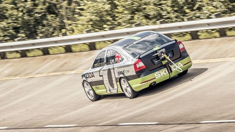 Skoda Octavia vRS Bonneville review: land speed record car driven