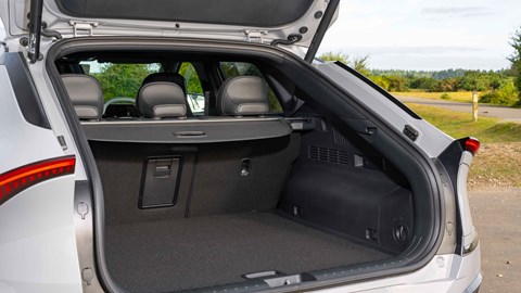 Kia EV6 facelift review: boot space, seats up, black carpet