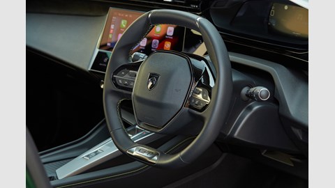 Peugeot 308 hatchback steering wheel