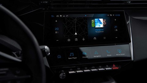Peugeot 308 (2022) hatch 10" touchscreen