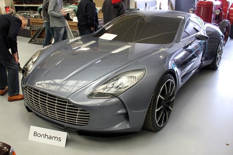 Aston Martin One-77 design prototype