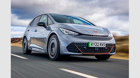 2022 Cupra Born front 3/4