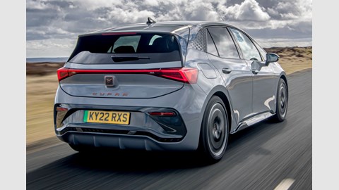 2022 Cupra Born rear 3/4