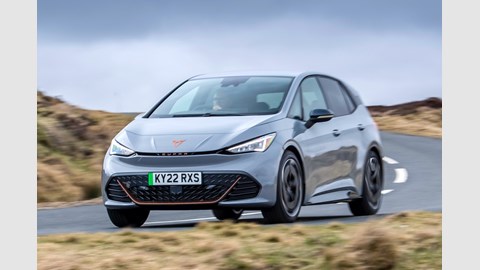 2022 Cupra Born front cornering 2