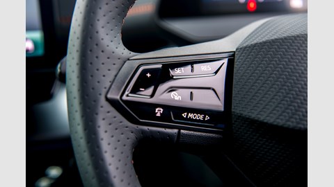 2022 Cupra Born steering wheel controls