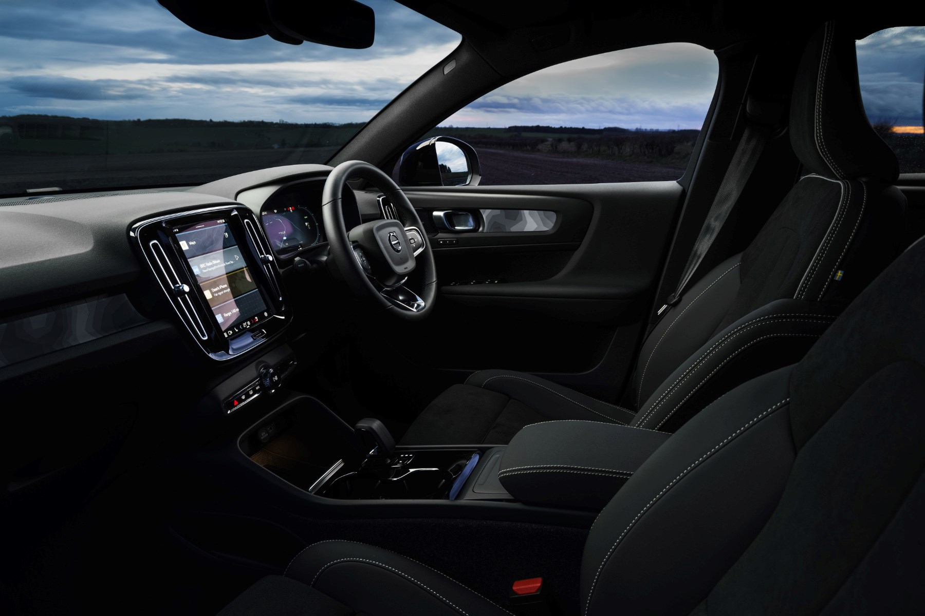 Volvo C40 interior