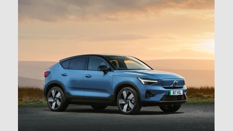 The new 2022 Volvo C40