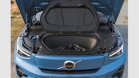 Volvo C40 gets small front 'frunk'