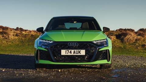 Audi RS3 uk review front