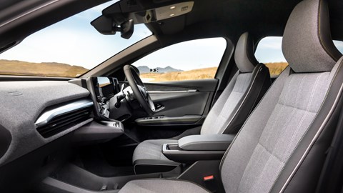 Renault Megane E-Tech Electric front seats