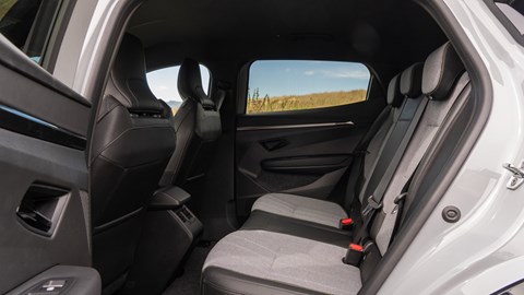 Renault Megane E-Tech Electric rear seats