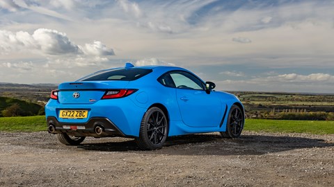 Toyota GR86 rear three quarters