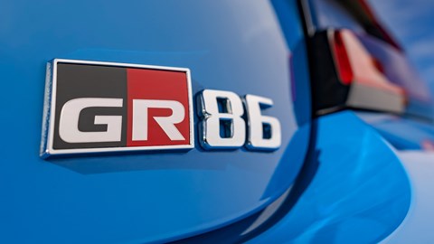 GR86 badge: it means good things await