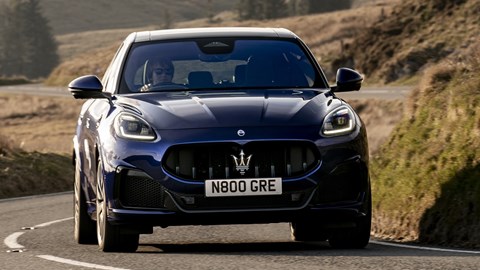 Maserati Grecale - front cornering