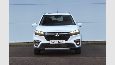 Suzuki S-Cross (2022) review: front view, square on