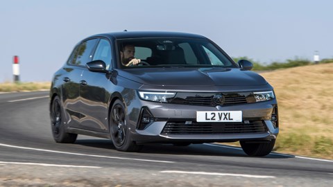 Vauxhall Astra GS-Line front cornering