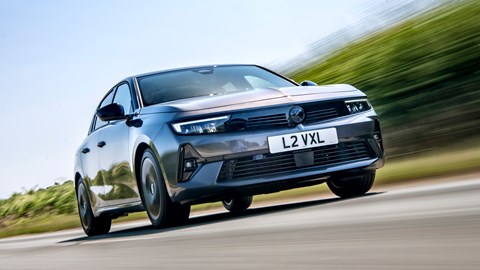 Vauxhall Astra GS-Line front action