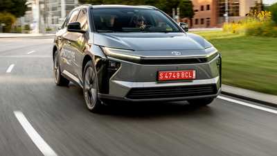 Toyota bZ4X facelift prototype (2025) review: much improved