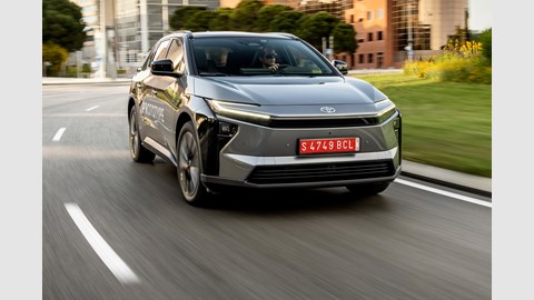 Toyota bZ4X facelift prototype (2025) review: much improved