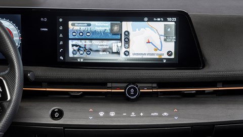 Nissan Ariya electric SUV review, infotainment system