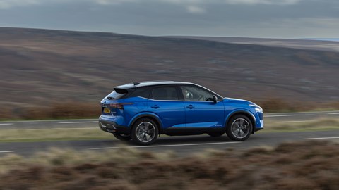 Nissan Qashqai e-Power dynamic rear