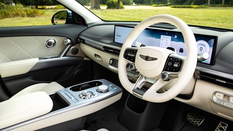Genesis GV60 facelift interior shot