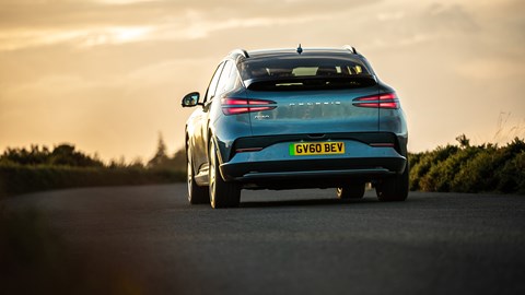 Genesis GV60 facelift rear shot