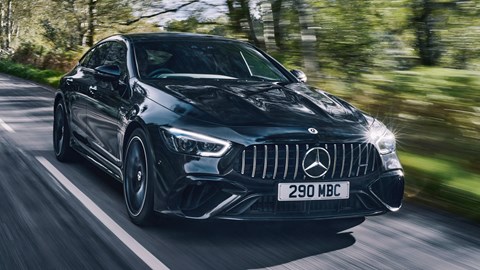 AMG GT63 S E Performance front 3/4 driving