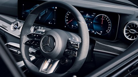 AMG GT63 S E Performance steering wheel